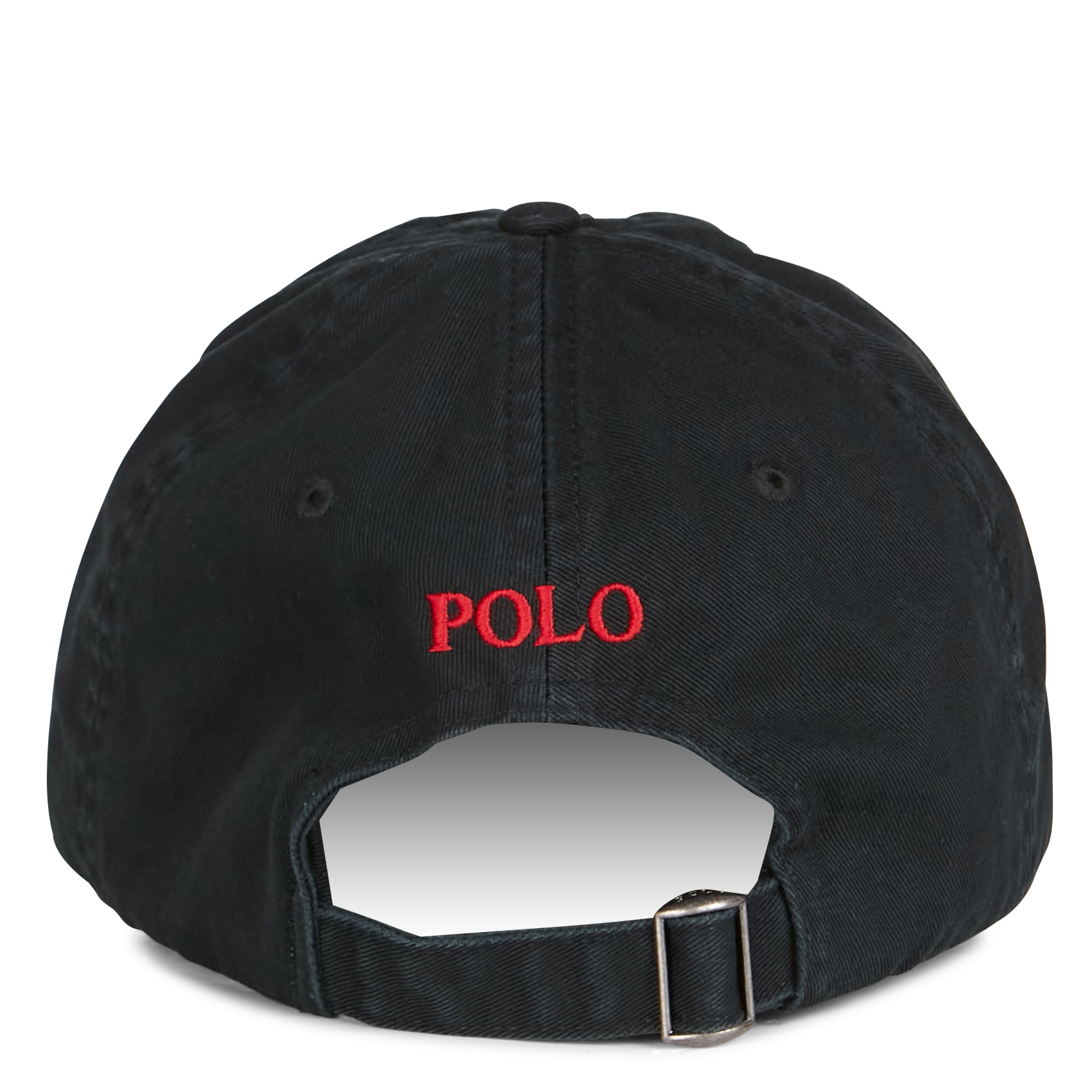 Casquette logo brodé en coton | Noir