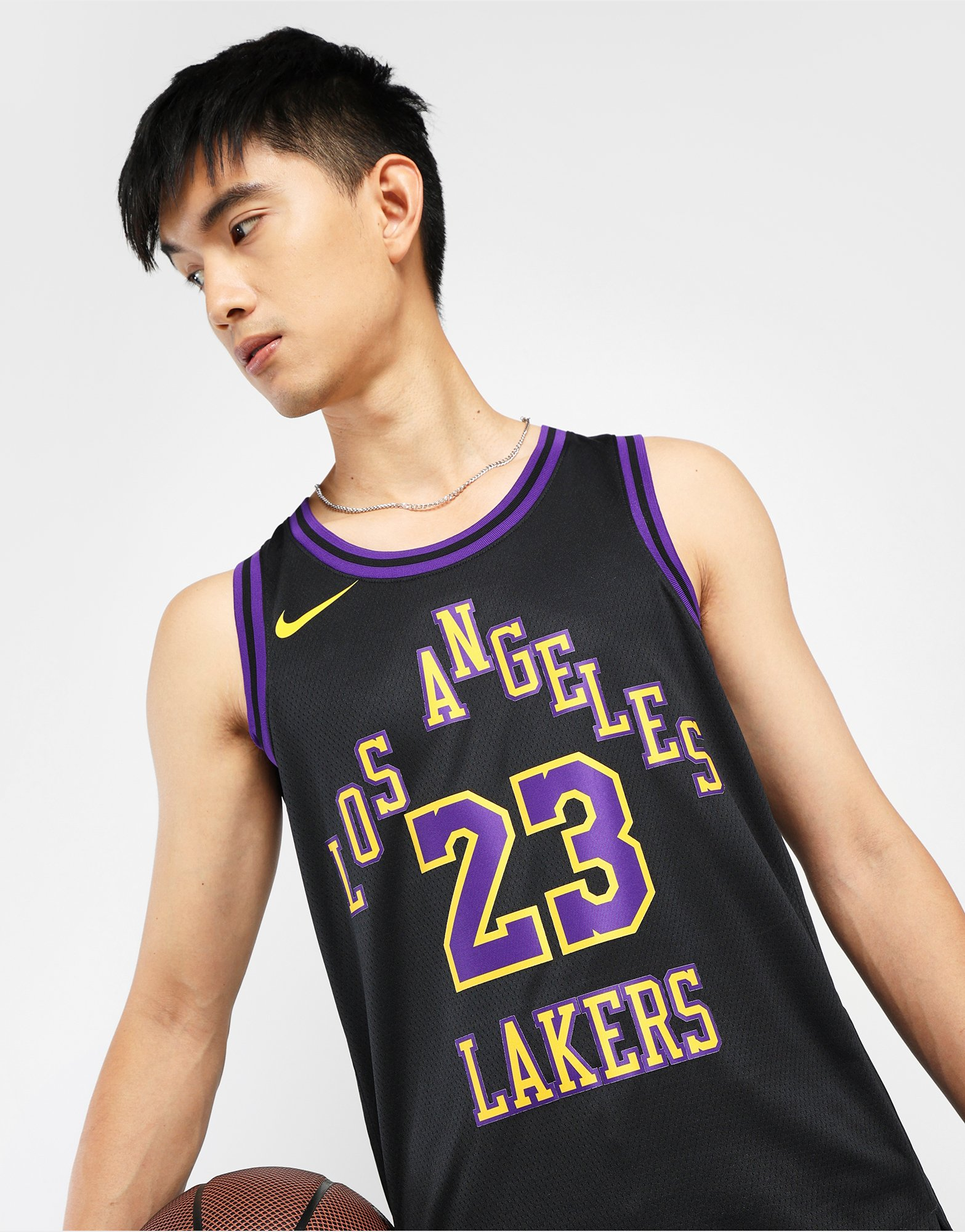 Nike Maillot NBA LA Lakers James #23 Homme