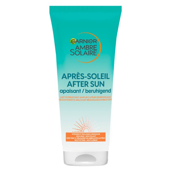 Ambre Solaire Beruhigende After Sun Sanft Bräunende Feuchtigkeits-Milch Milch Fl 200 ml