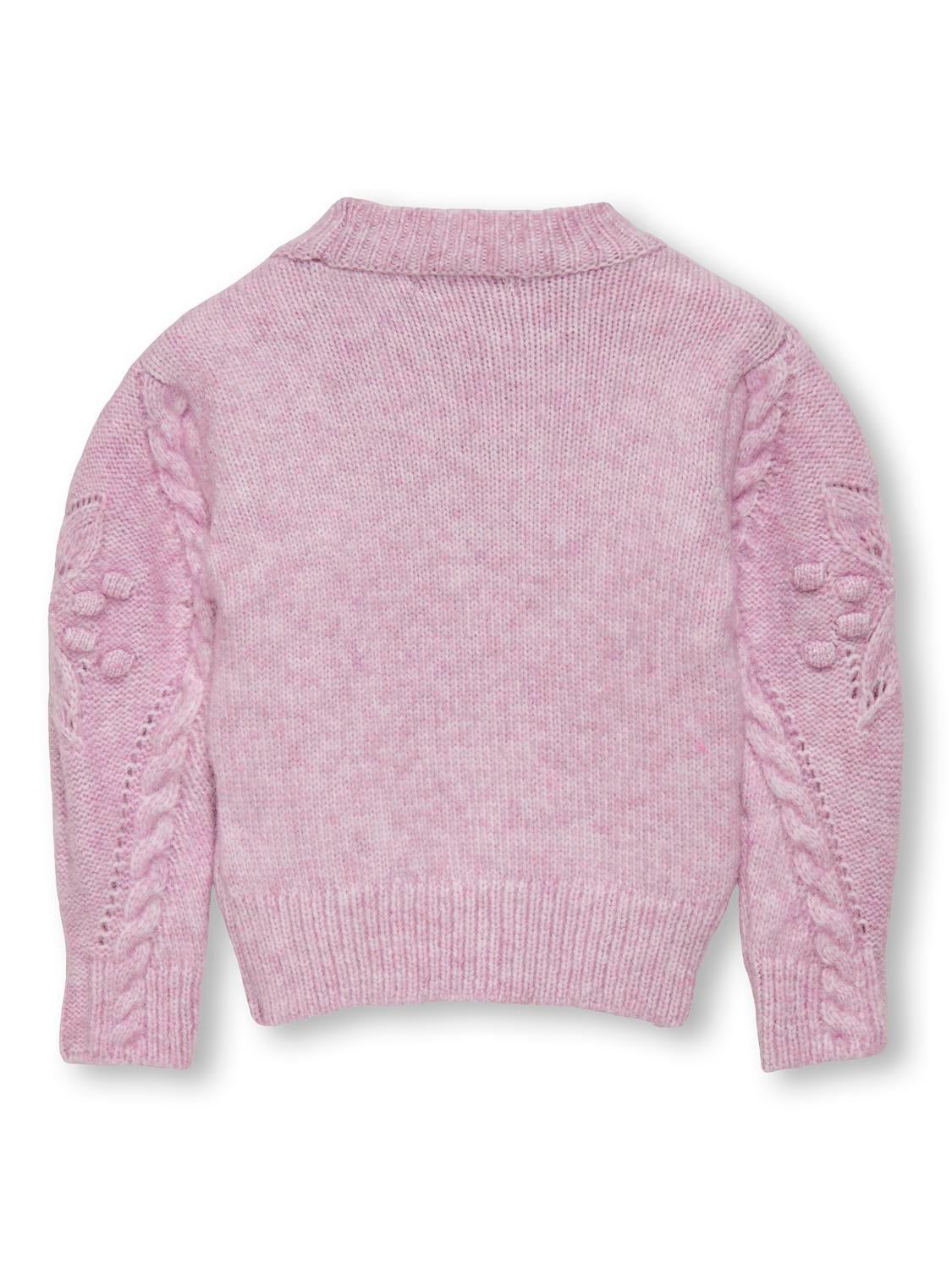 KMGLAURA Strickpullover Pink Lady