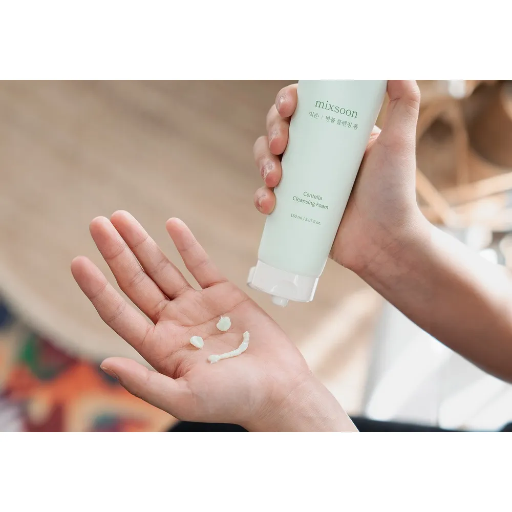 Mixsoon Centella Cleansing Foam - 150 ml.
