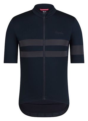 Maillot manches courtes Rapha Brevet Jersey Noir Homme