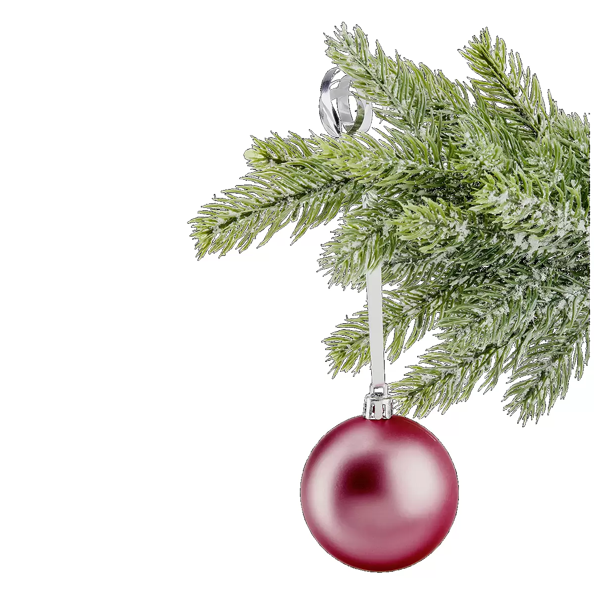 Christbaumkugel Luca Bessoni Lila