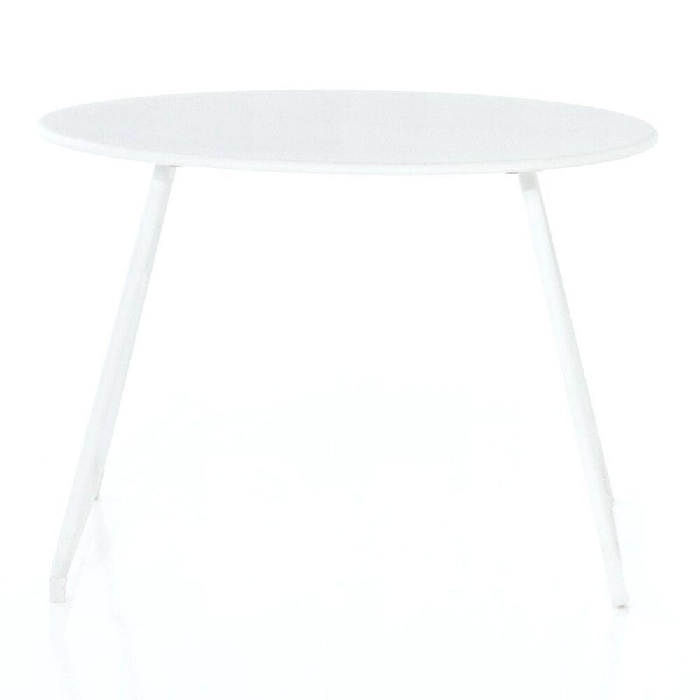 LOUNGEBORD SUNFUN RIXÖ 60X41CM HVIT