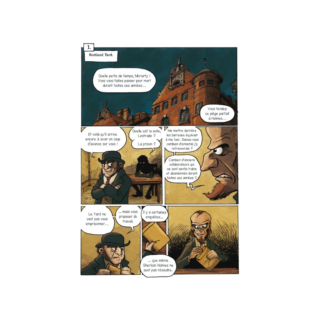 Sherlock Holmes et Moriarty associés - La BD dont vous êtes le Héros (Livre 3)