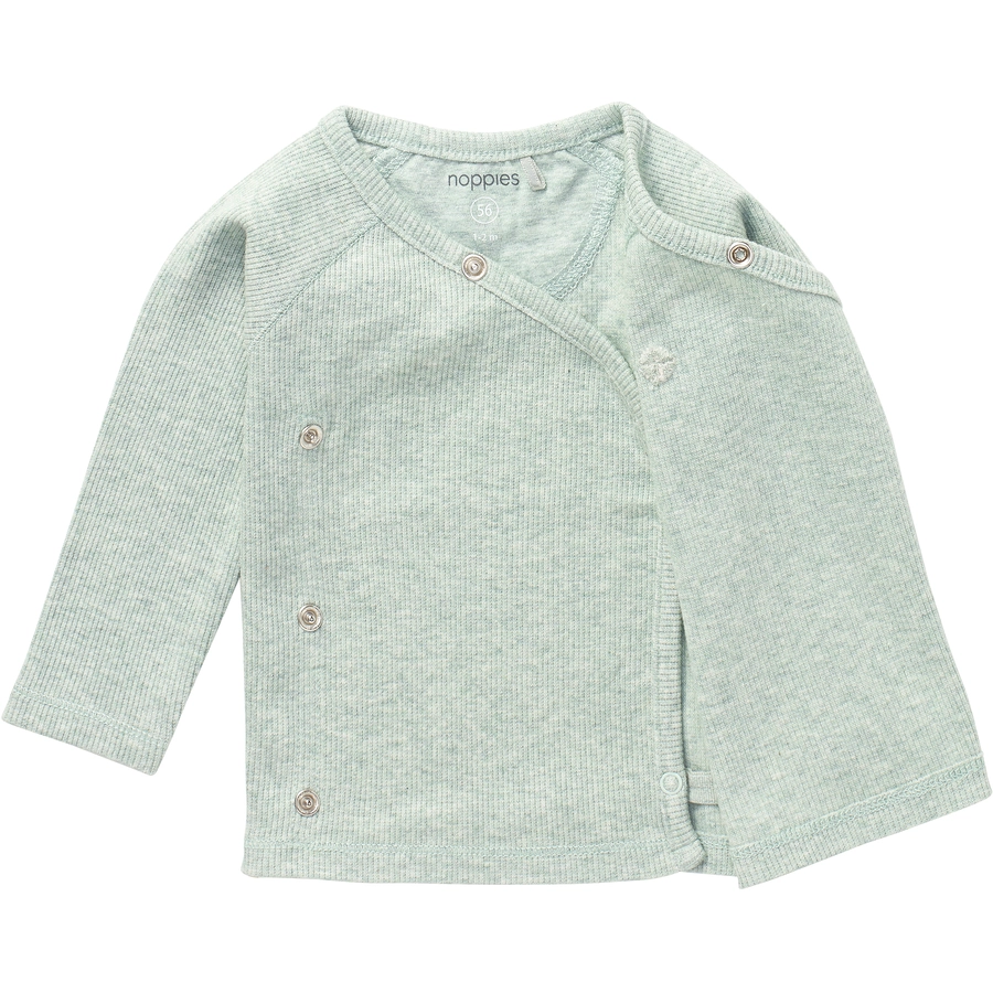 Noppies Langarmshirt Nanyuki Grey Mint Melange