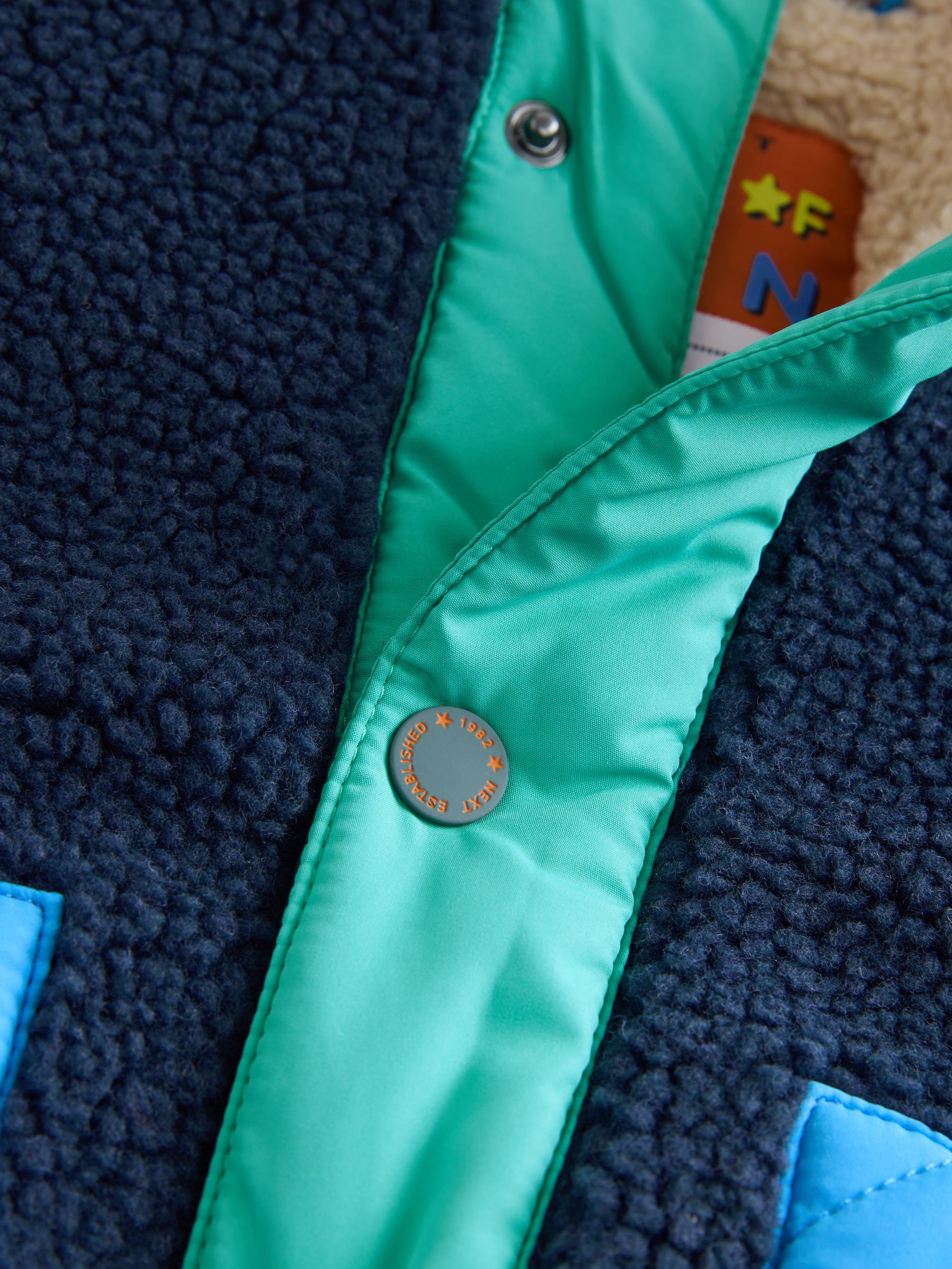 Multi - Bodywarmer met kleurvlakken (3mnd -7jr)