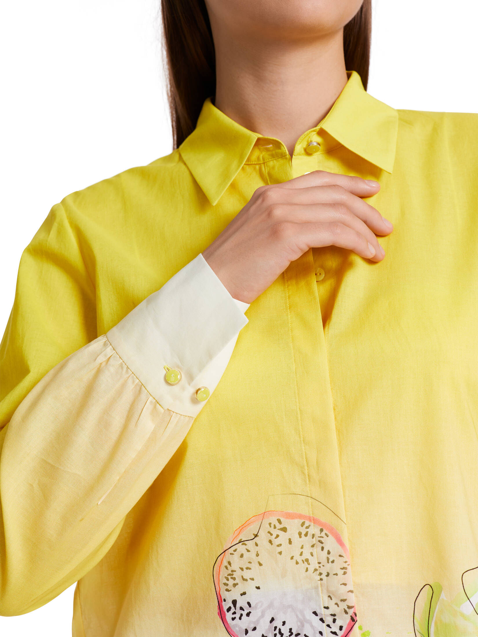 Marc Cain| Damen Bluse Langarm
