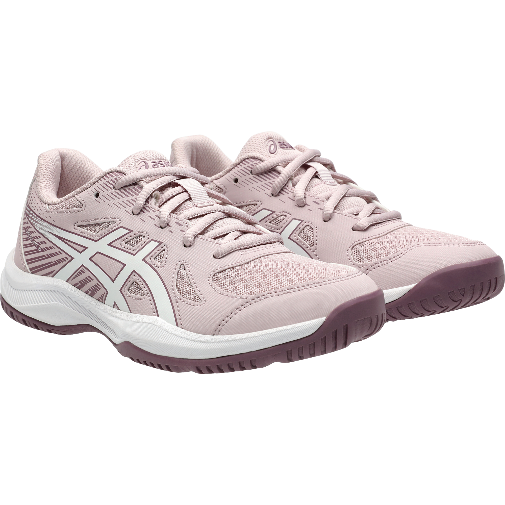 ASICS Upcourt 6 GS Hallenschuhe Kinder watershed rose