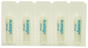 ACETALGIN Suppositorien 125 mg, 10 Stück