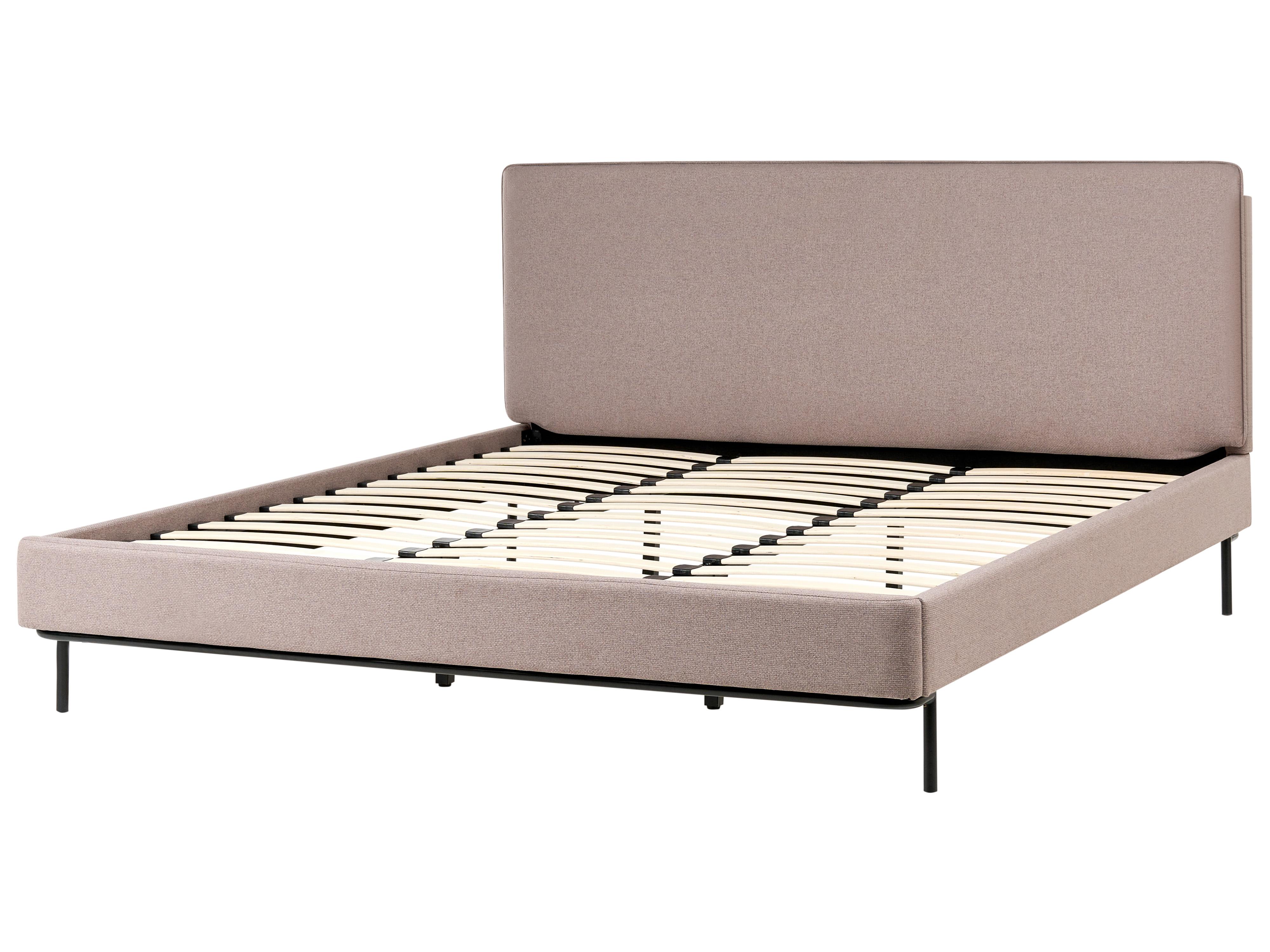 Bed Stof CORIO 180 x 200 cm Taupe