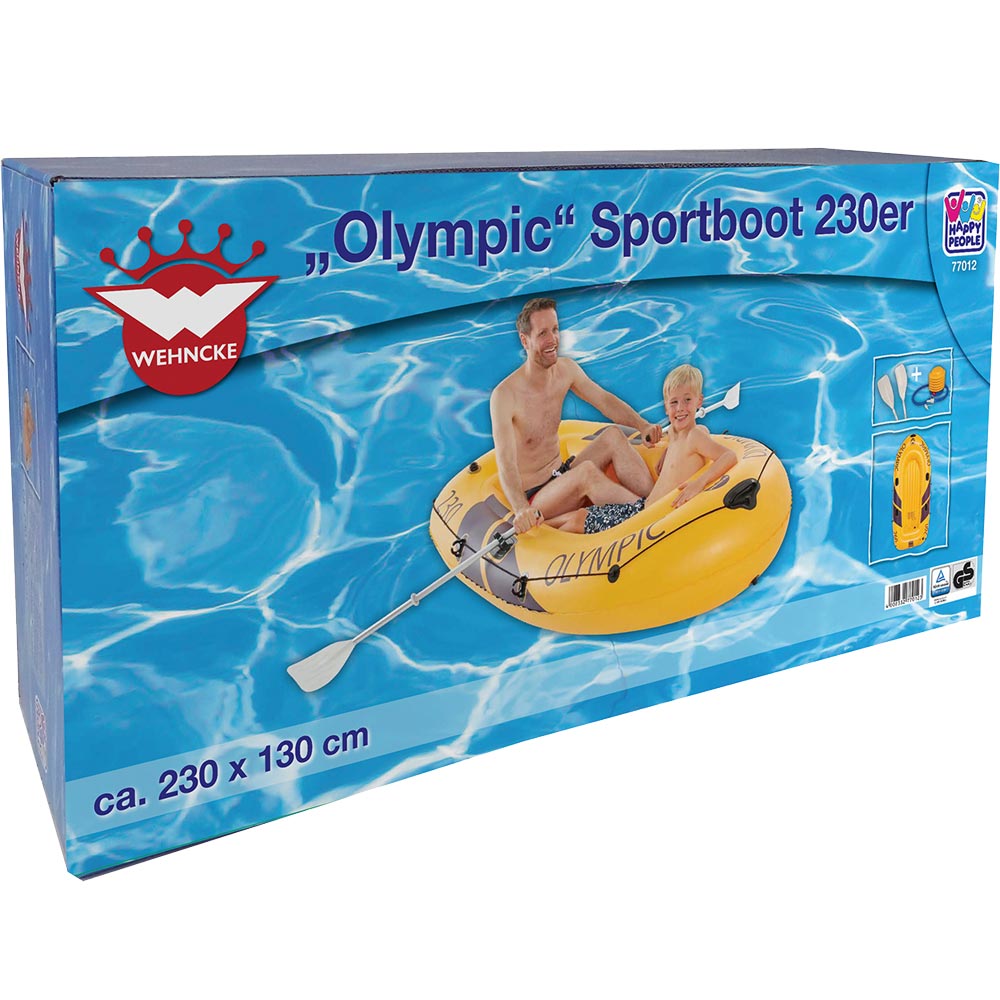 Happy People Olympic Sportboot (bis 230kg) gelb