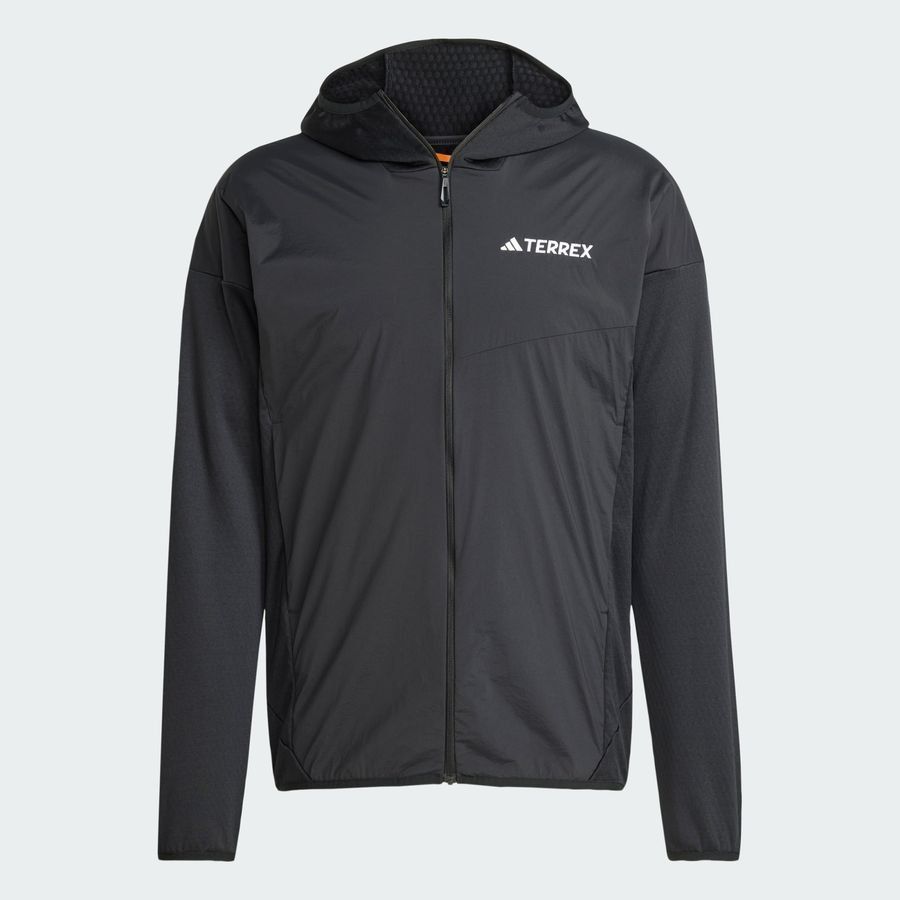 Adidas Terrex Xperior Climawarm  Wind Light Fleece Hooded Jacket