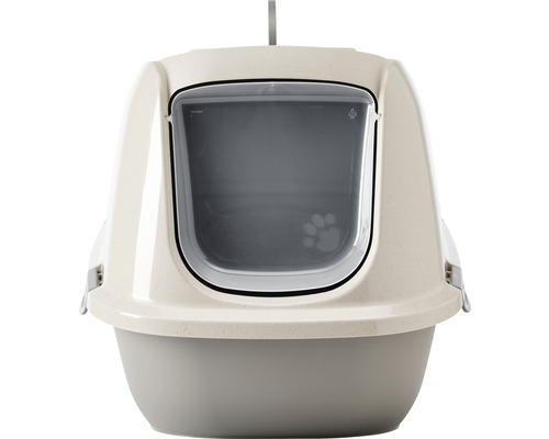 Kattentoilet Savic Leo XL beige grijs 64x46x45cm