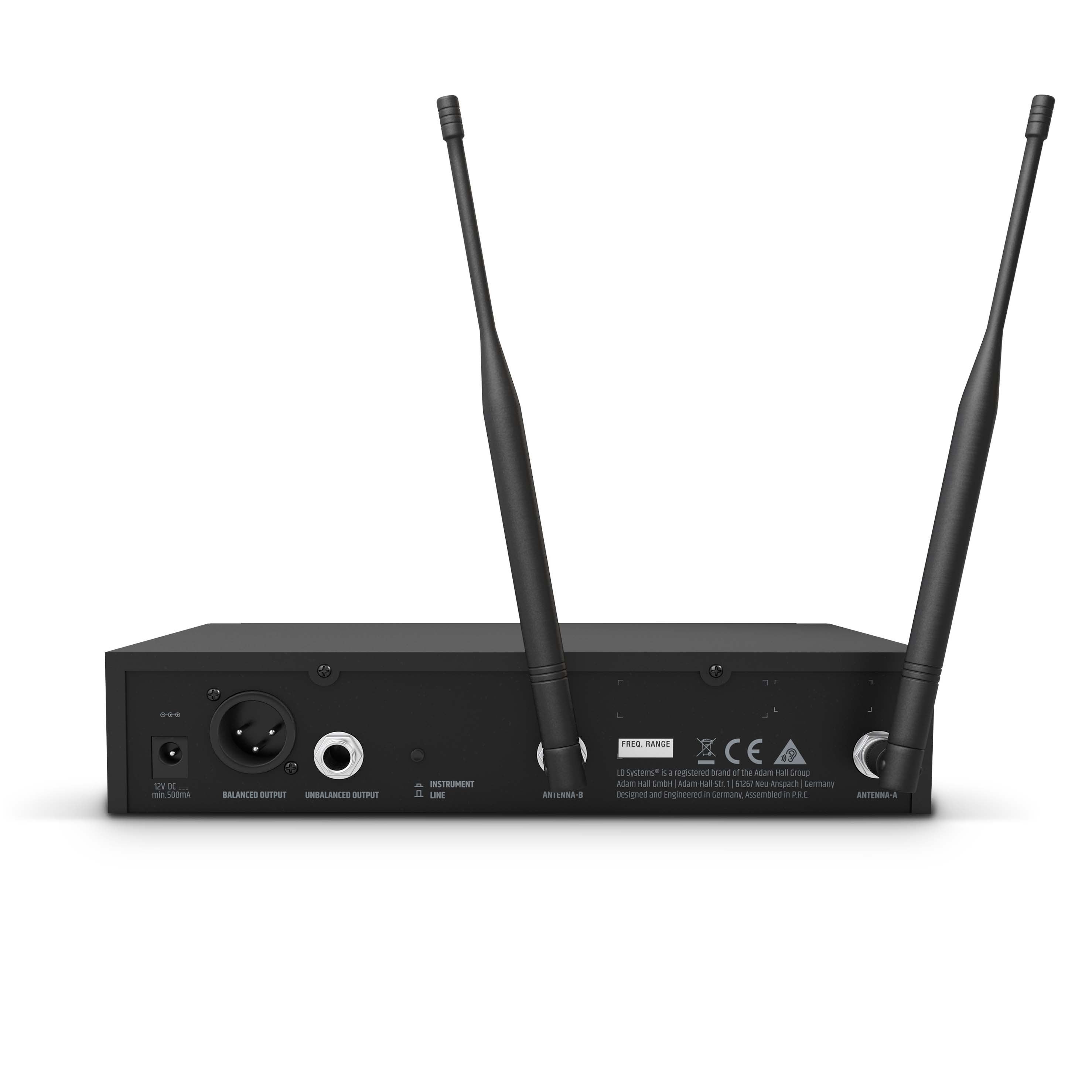 LD Systems U506 BPL draadloze dasspeld microfoon (655 - 679 MHz)