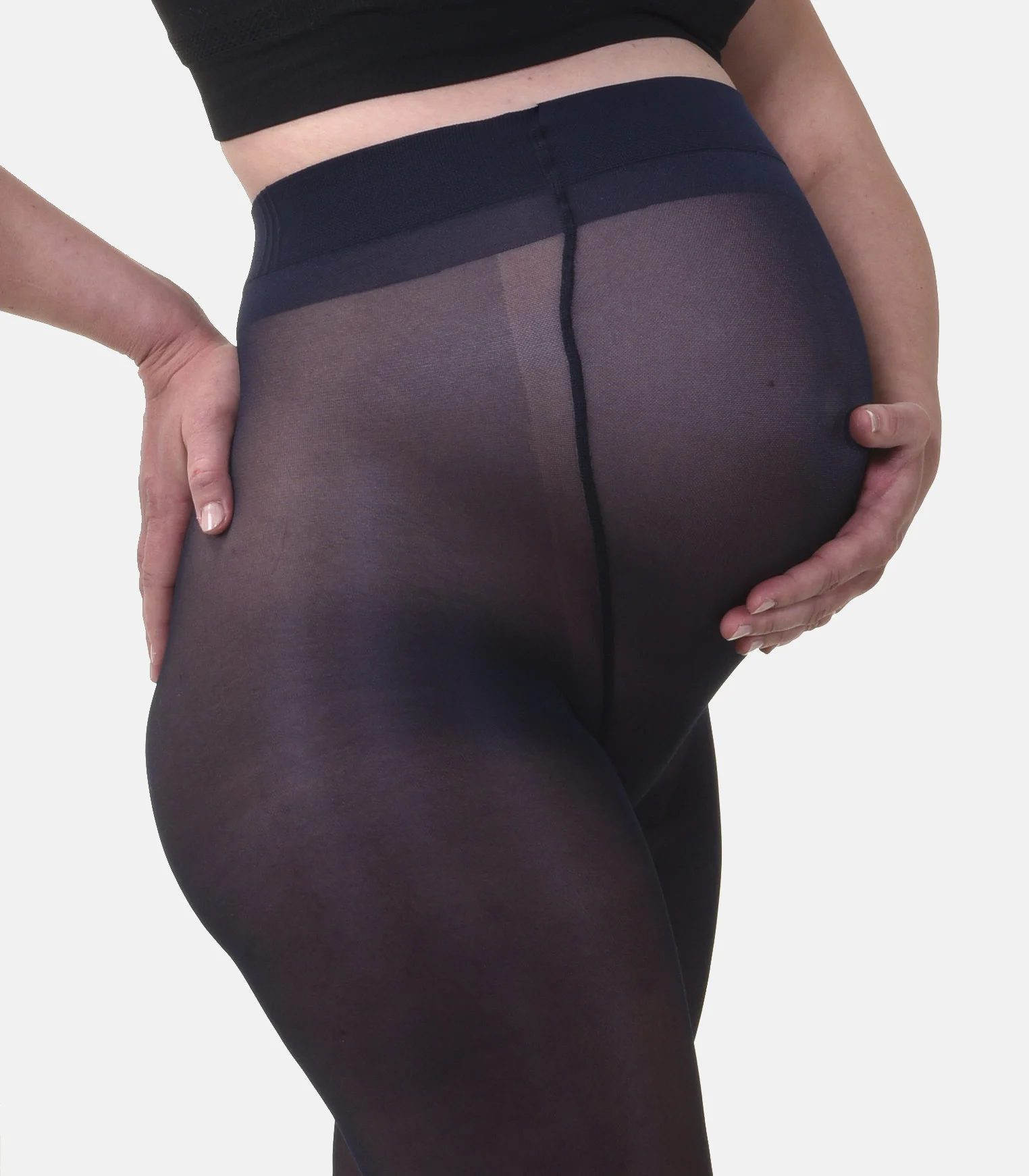 Collants de grossesse transparant magique 40den | Bleu