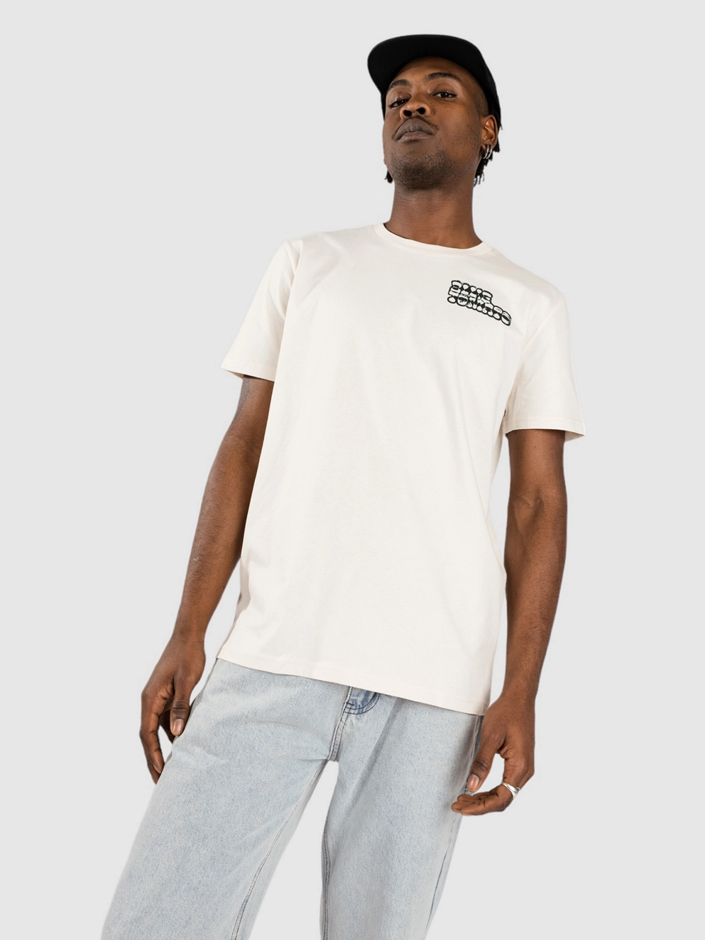 Blue Tomato Disco Mate T-Shirt off white