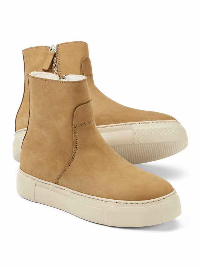 Lammfell City-Stiefel