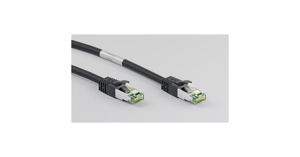 goobayPatchkabel Cat.8.1 S/FTP  (Zwart, 3 meter)