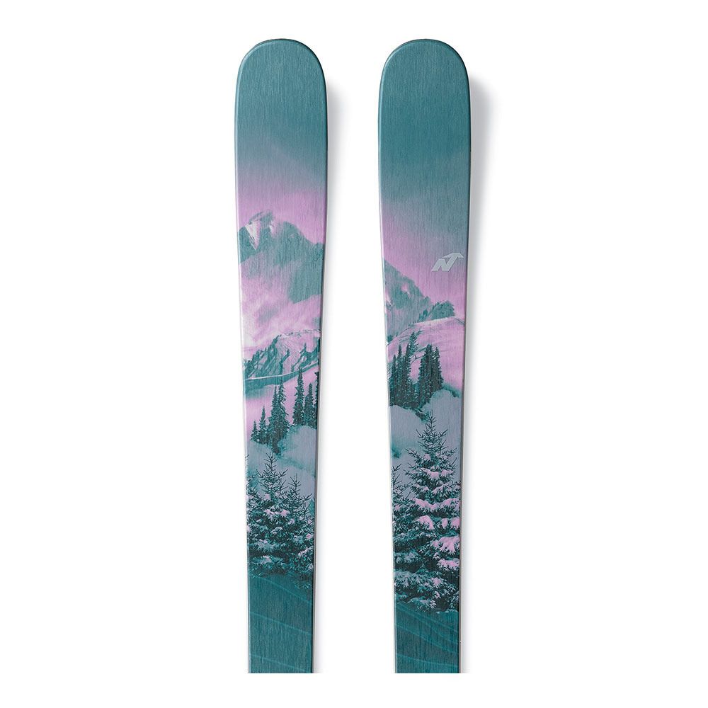 Nordica SANTA ANA 88 - Skis all-mountain Femme rose/vert metalligue