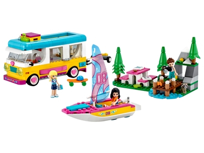LEGO Boscamper en zeilboot (41681)
