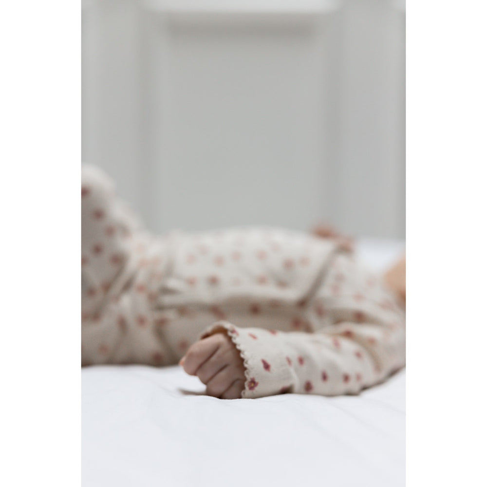 Køb Petit Piao Autumn Anemone AOP PPDia Body L/S Fold Pointel NOOS