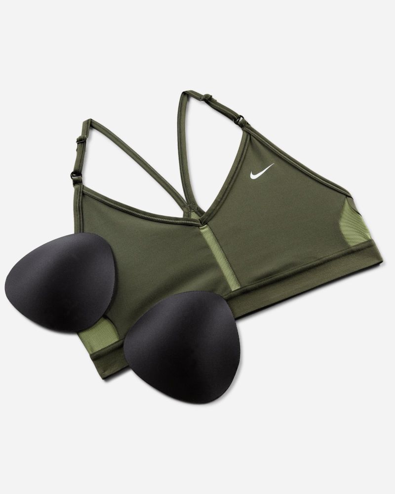 Brassière Nike Indy Vert Armée pour femme