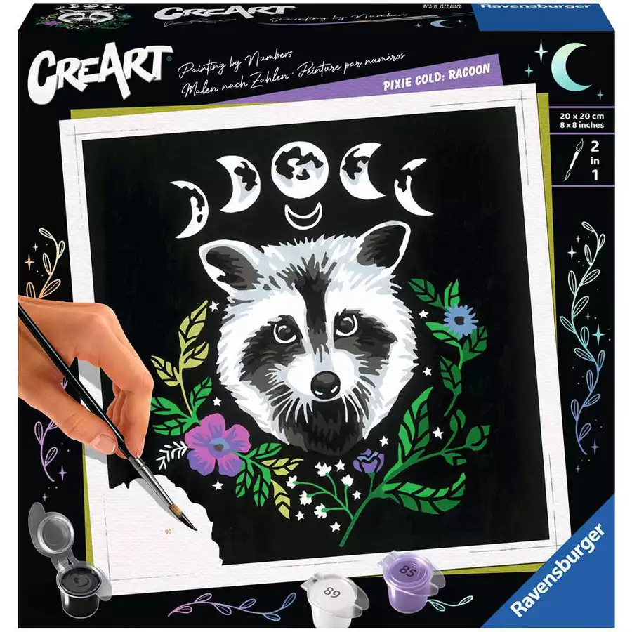 Ravensburger Pixie Cold: Racoon bunt
