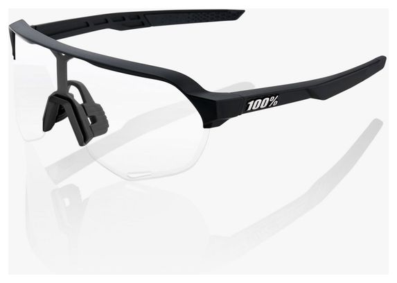 Lunettes 100% S2 Soft Tact Black - Smoke Lens
