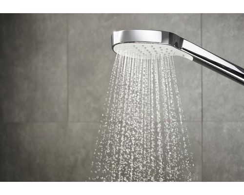 hansgrohe Croma Select E Vario handdouche 26812400 11x11 cm chroom/wit