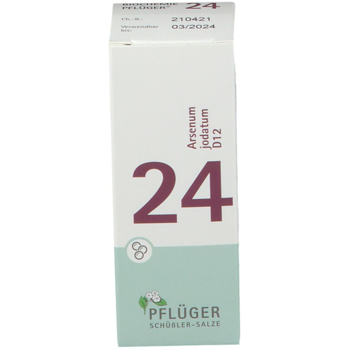 BIOCHEMIE PFLÜGER® Nr. 24 Arsenum jodatum D12