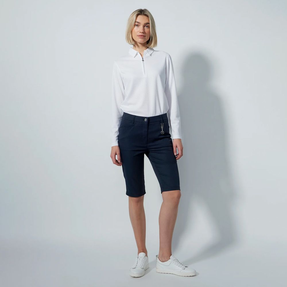 Lyric Bermuda Shorts 60cm Dame Navy