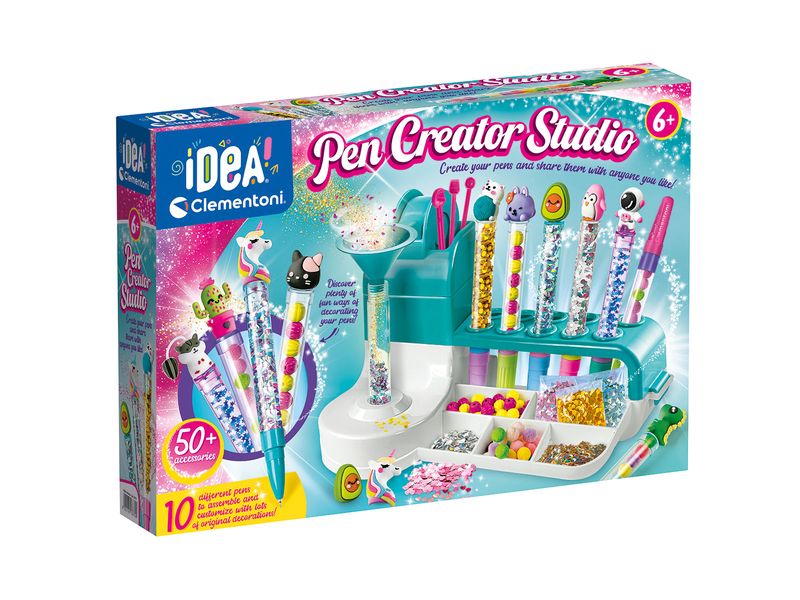 Clementoni Bastelset Mein Stift-Atelier Kreatives Kunst-/Bastelset für Kinder