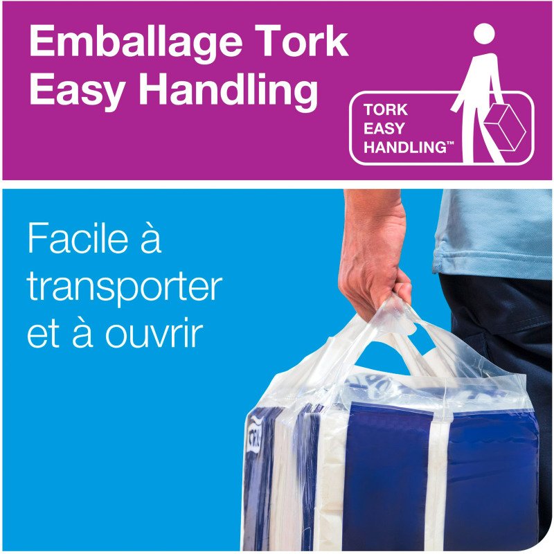 Essuie-mains ipliage enchevêtré Tork Advanced H2 - Colis de 3780