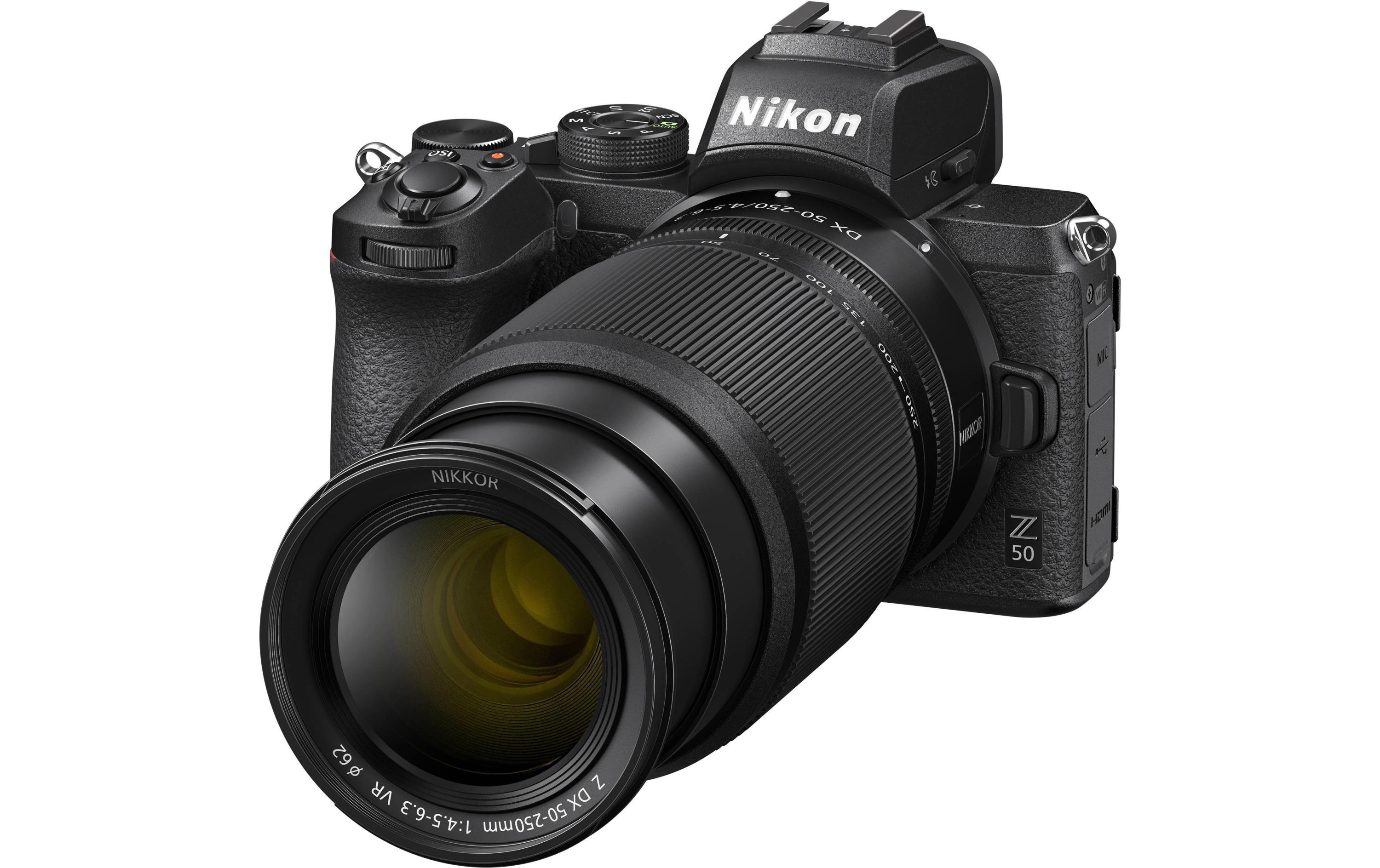 Fotokamera Z50 KIT DZ<br>Spiegellose Nikon-Kamera mit DX-Format
