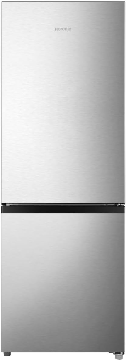 Gorenje RK14CPS4 Kühl-Gefrierkombination/Freistehend/EEK C/39 dB/175 Liter/Gemüseschubfach/LED Beleuchtung/Türanschlag wechselbar/HxBxT: 143x49,5x56,2 cm/Silber
