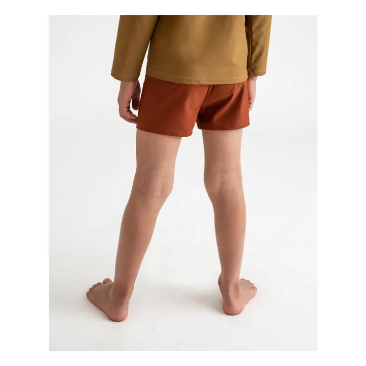 Matona Short de Bain Fibres Recyclées | Rouge brique