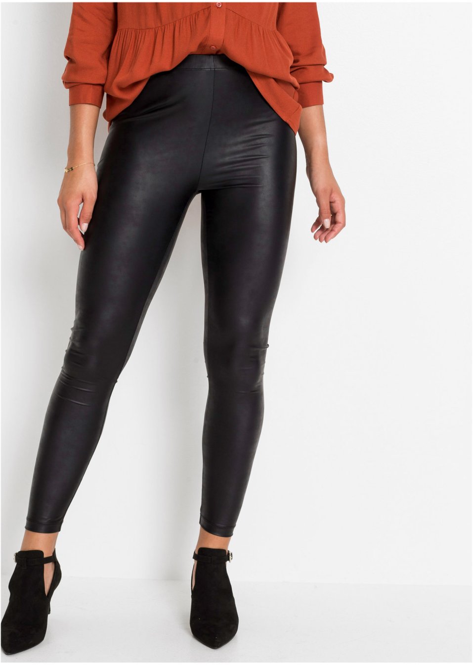 Legging avec taille élastiquée