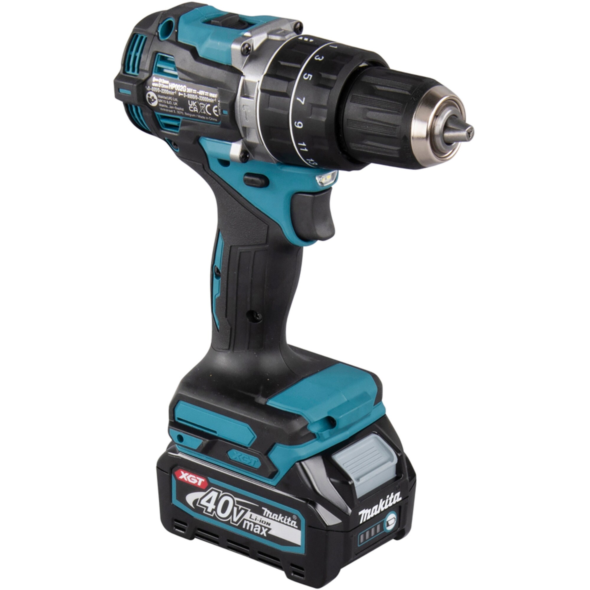 Makita Schlagbohrschrauber Akku-Schlagbohrschrauber HP002GA202 XGT, 40Volt