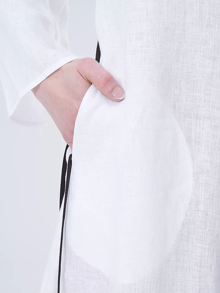 TORY BURCH Kleid - Kimono weiss