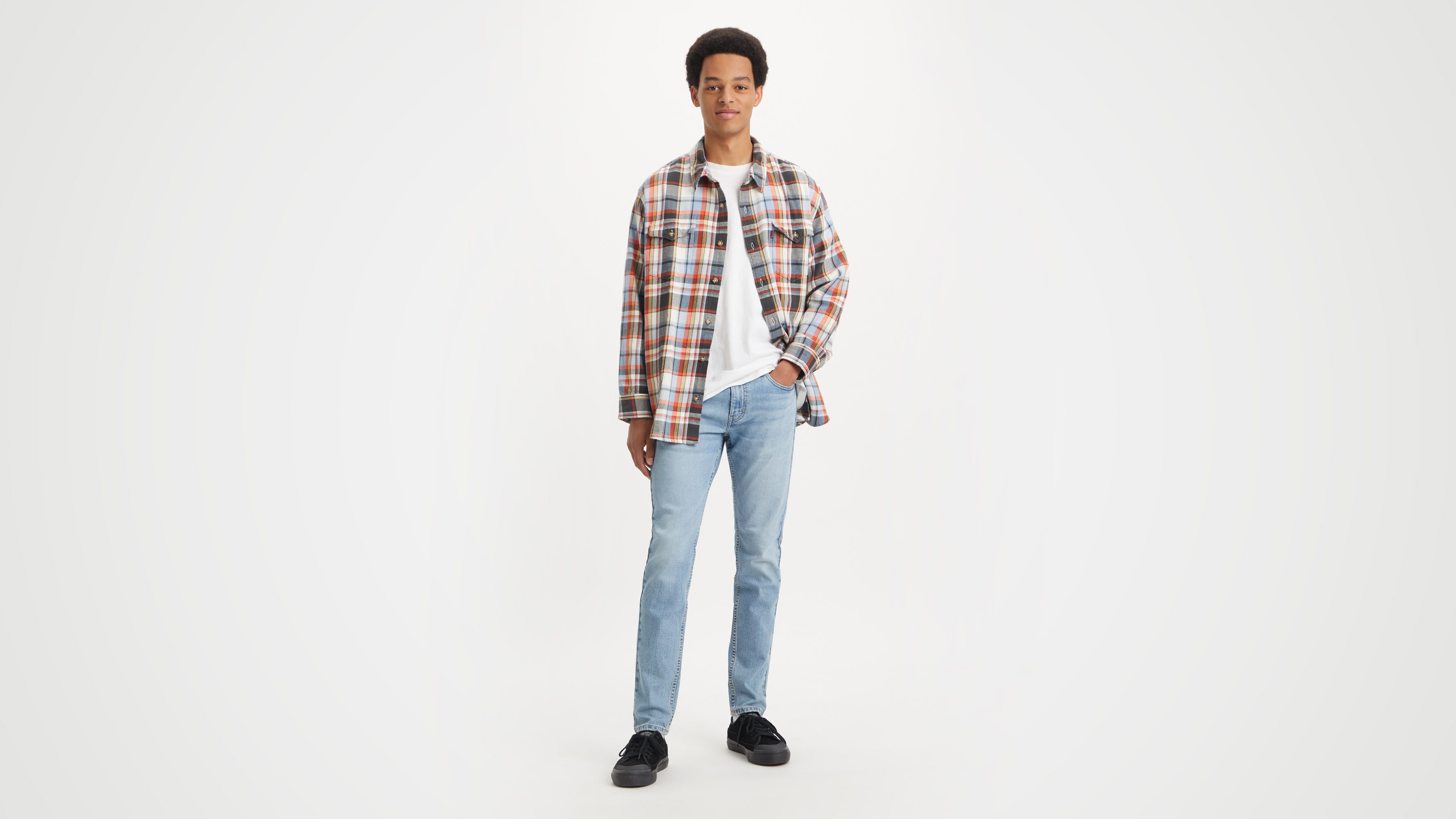 Jean 512™ Slim Taper Lo-Ball - Light Indigo Worn In - Bleu