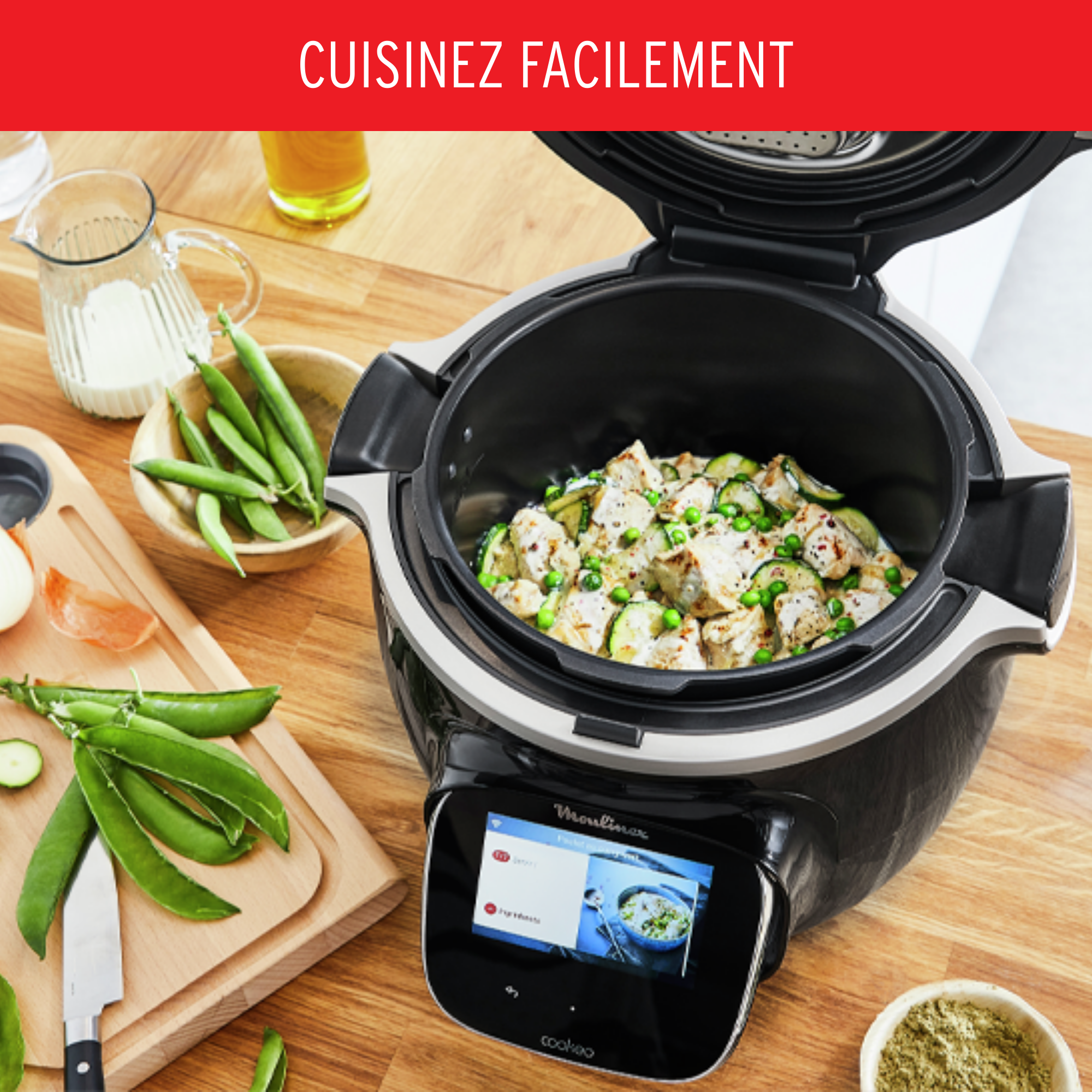 Cookeo Touch Wifi Noir