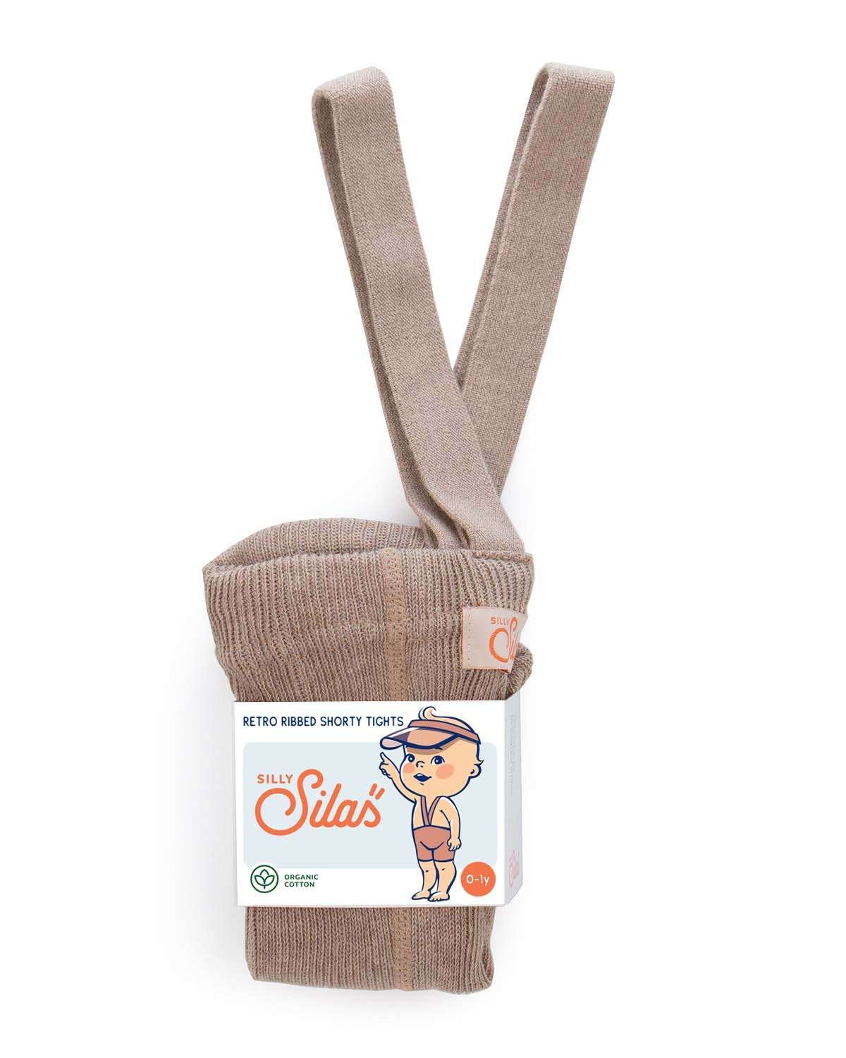 Shorts Tights m/ Seler – 100% Øko Bomull | Shorty Tights Rib