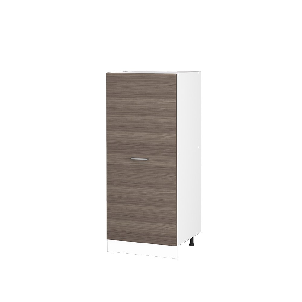 Vicco Backofenumbauschrank Küchenschrank Küchenzeile R-Line 60 cm Weiß Edelgrau große Tür