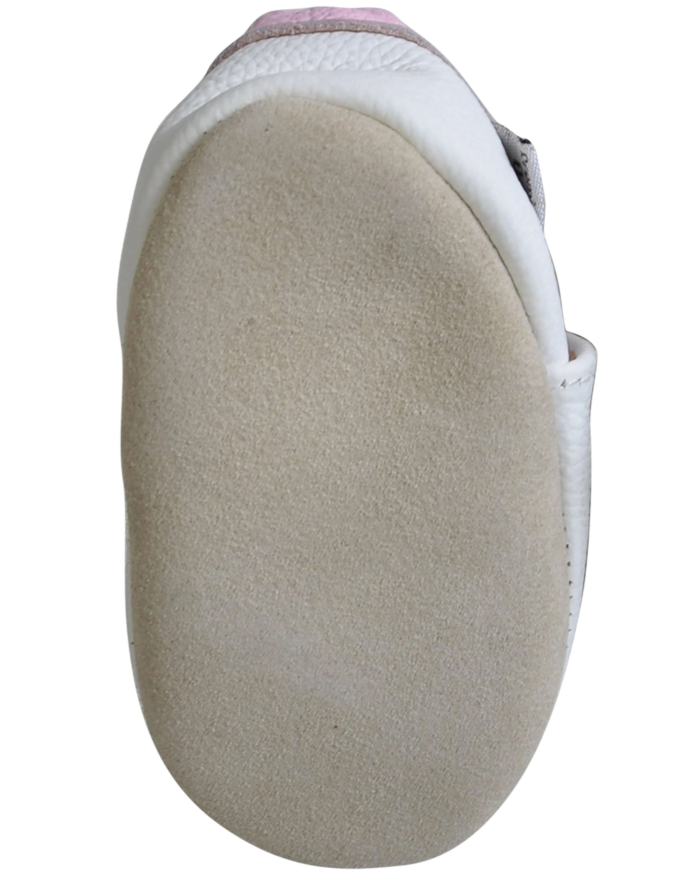 Krabbelschuhe PANDA in weiß