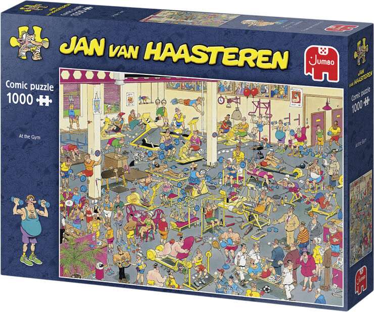 Jan Van Haasteren puslespil JvH At the Gym