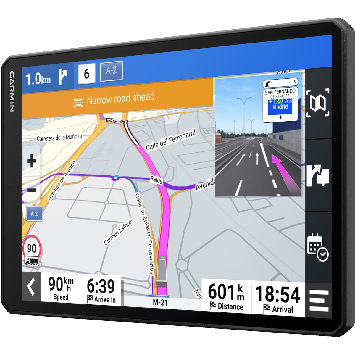 Garmin dēzl LGV1010 GPS for lastebil