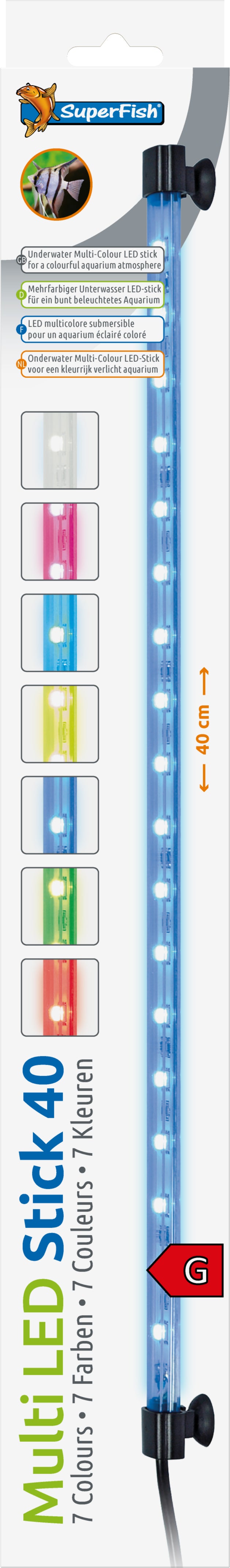 Superfish aquarium verlichting Multi LED stick 40 cm