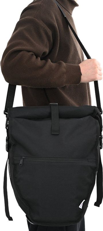 Fietstas - Zwart - Polyester - 25 Liter Capaciteit