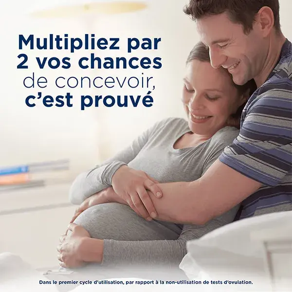 Clearblue Test d'Ovulation Digital 2 hormones Boîte de 10